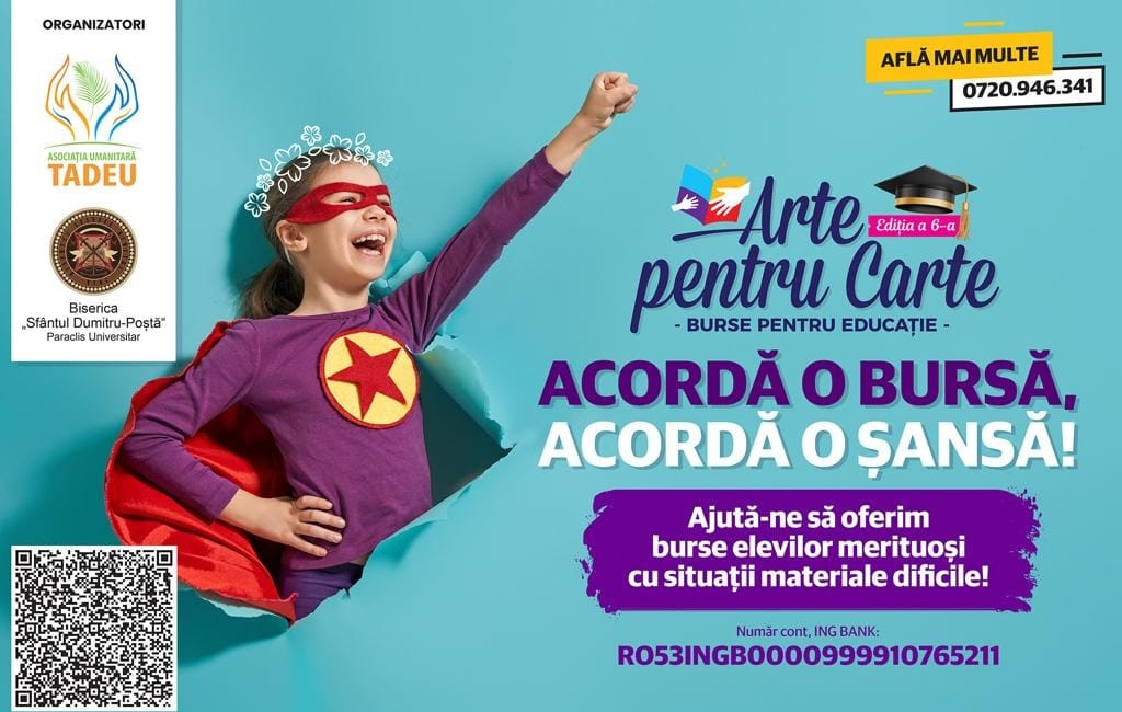 Adoptă visul unui bursier